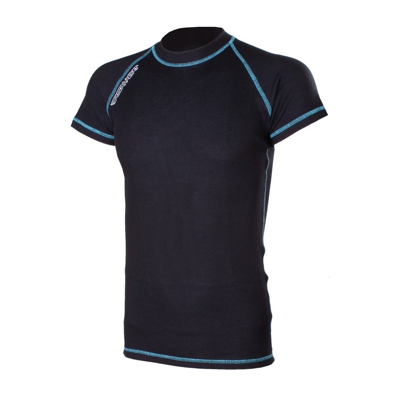RSA Heat Thermoshirt, schwarz-blau, Kurzarm