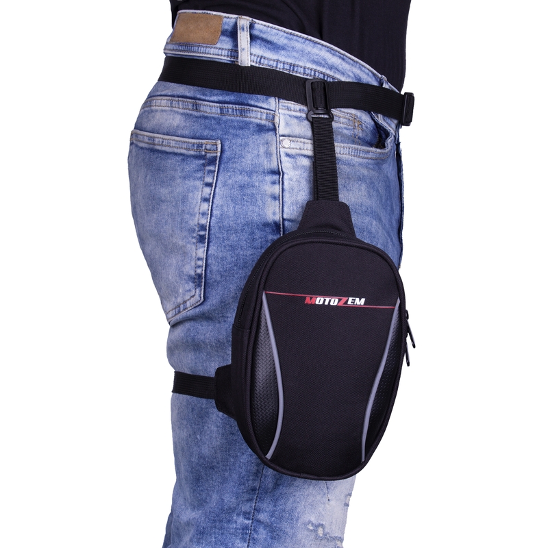 MotoZem Oberschenkeltasche schwarz 3 l