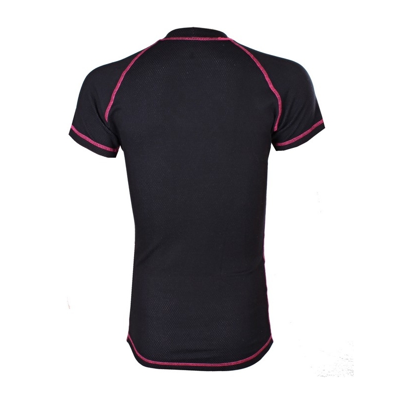 Thermo-T-Shirt RSA Heat schwarz-rosa kurzarm