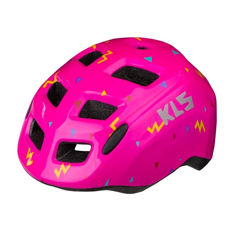 Kinder Fahrradhelm KELLYS Zigzag rosa Ausverkauf