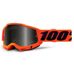 Motocrossbrille 100% ACCURI 2 orange (geräuchertes Plexiglas)