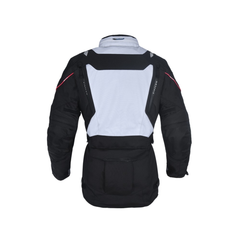 Oxford Montreal 3.0 schwarz-grau-rosa Motorradjacke für Damen