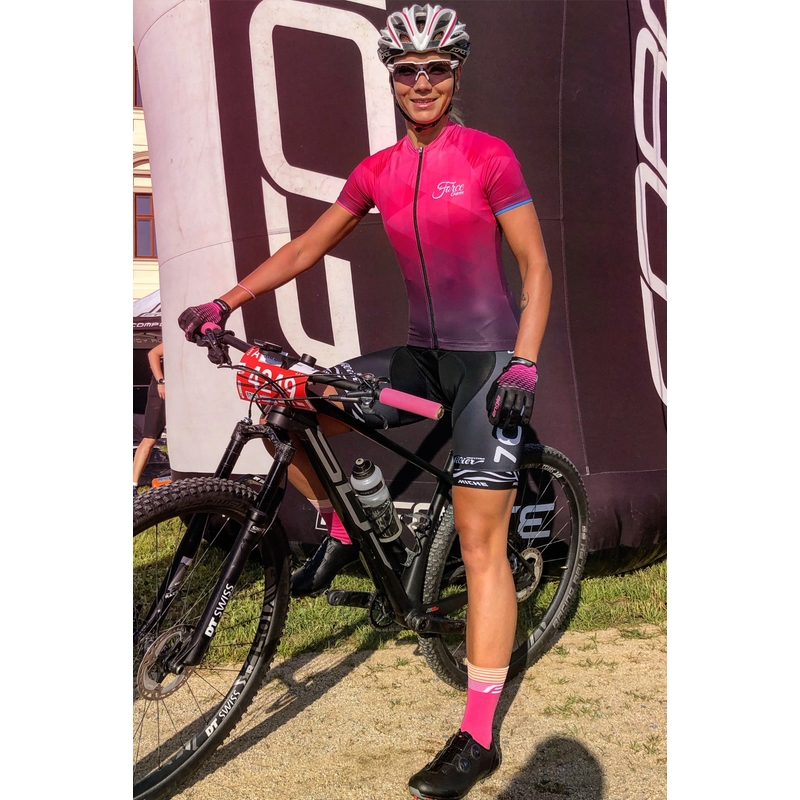 Damen Trikot FORCE Gem rosa - kurzarm Ausverkauf