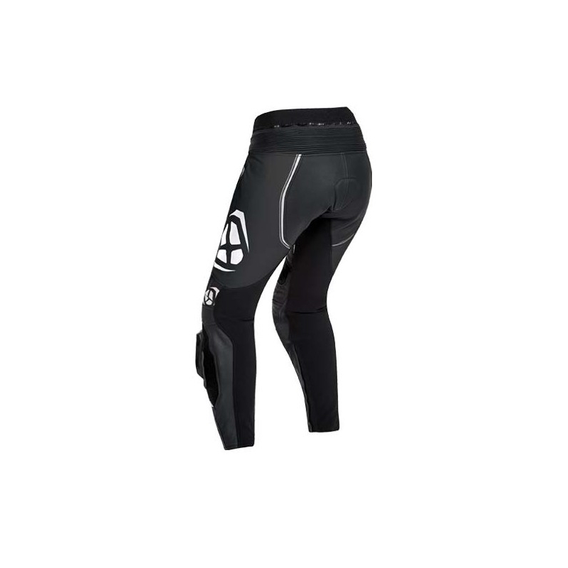 IXON Vortex Lady Schwarz-Weiß Motorradhose für Frauen