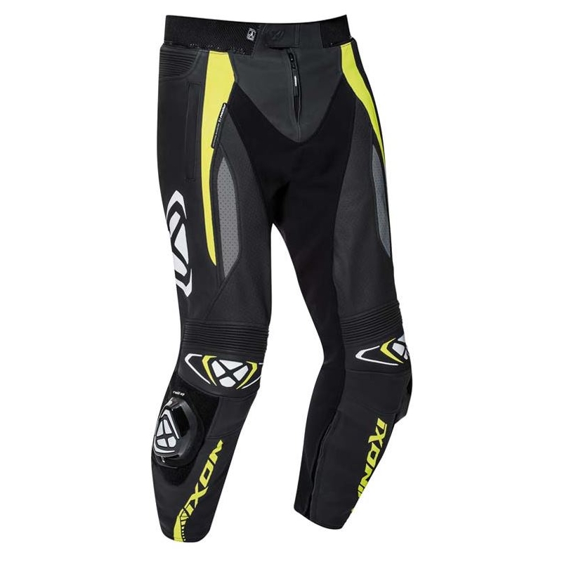 IXON Vortex 2 Motorradhose schwarz-fluo gelb