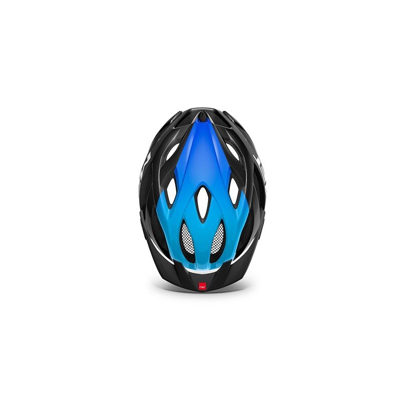 MET Crossover Fahrradhelm Schwarz-Blau Ausverkauf