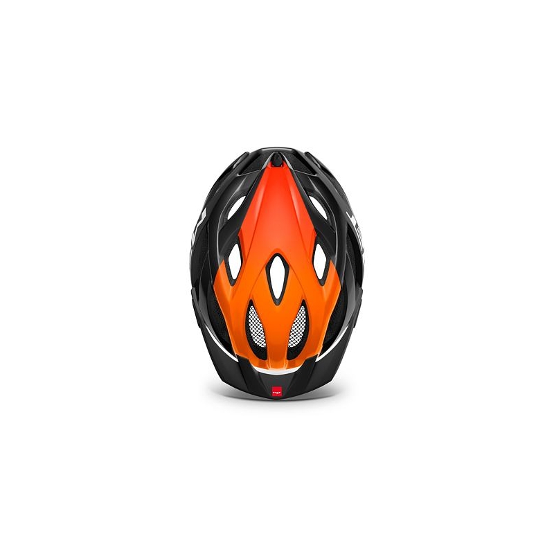 MET Crossover Radsporthelm schwarz-orange Ausverkauf