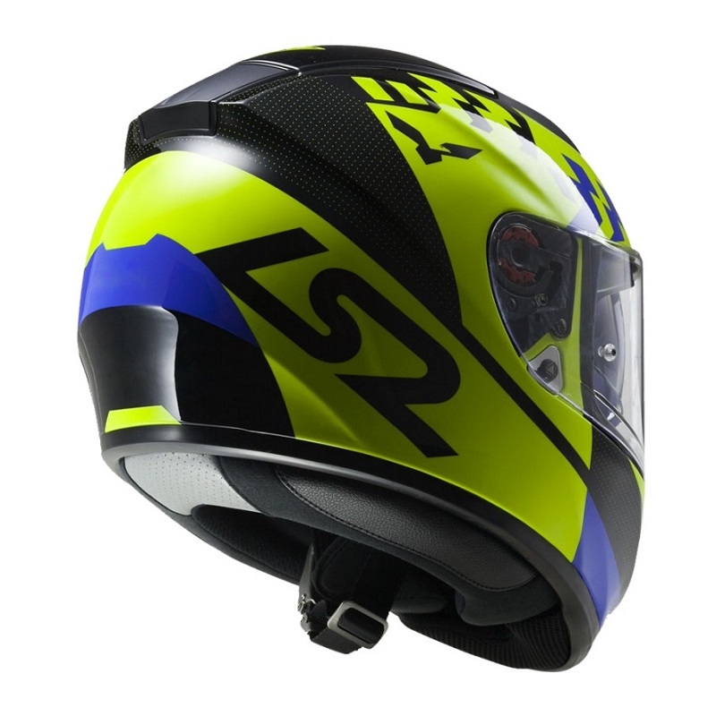 Motorradhelm LS2 FF397 Vector Podium Hi-Vis