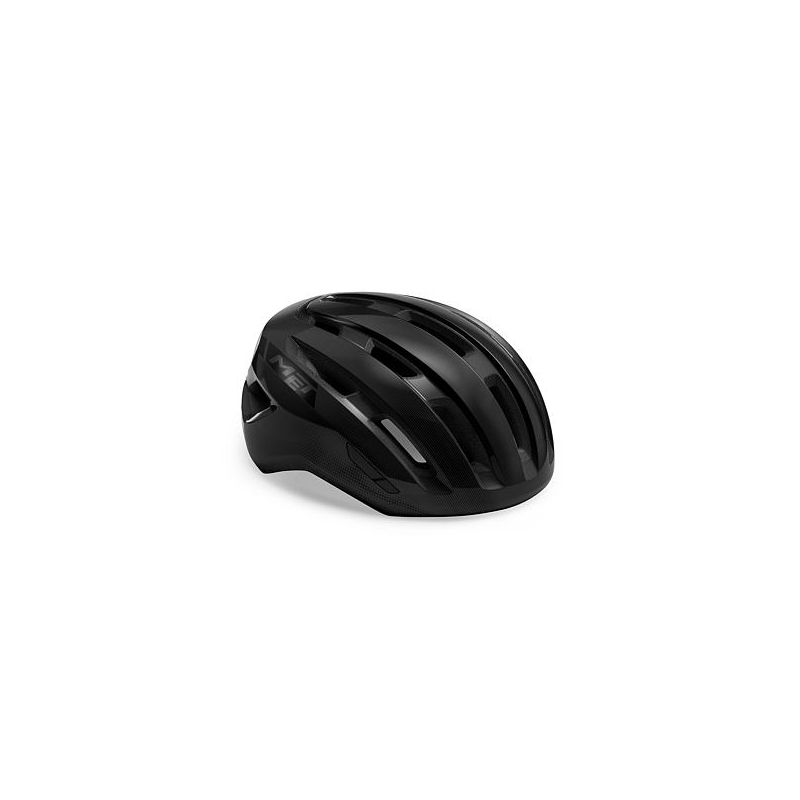 Fahrradhelm MET Miles schwarz glänzend Ausverkauf