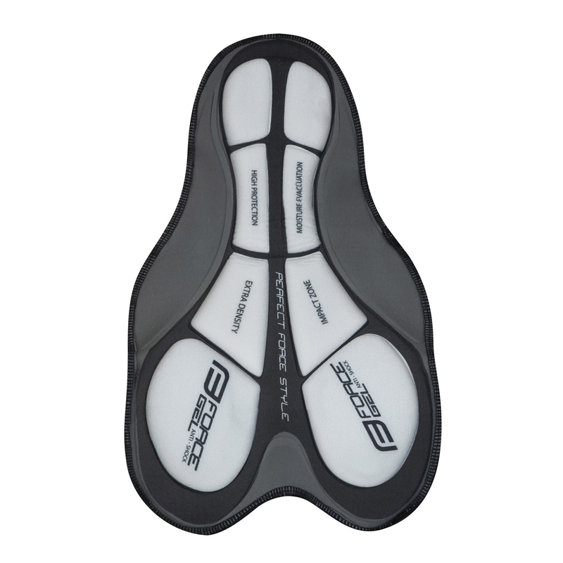 Shorts FORCE MTB-11 schwarz Ausverkauf