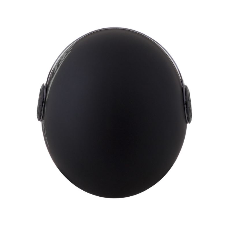 Offener Motorradhelm ZED C30 schwarz-grau matt Ausverkauf