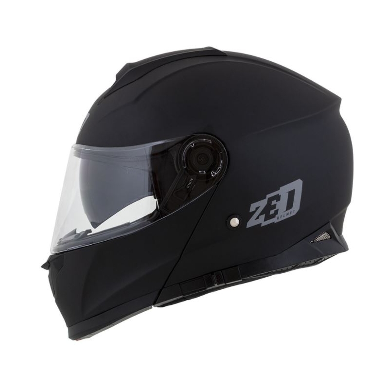 Klappbarer Motorradhelm ZED F18 schwarz matt