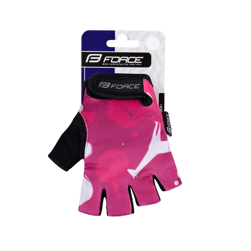 Kinderhandschuhe FORCE Planets rosa Ausverkauf