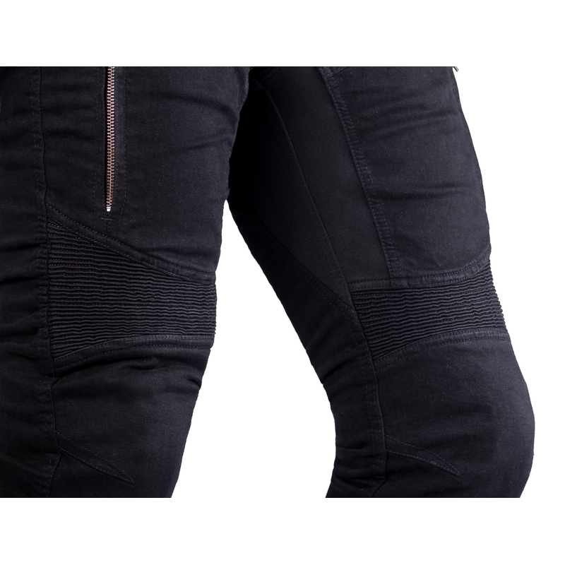 Street Racer Stretch II CE Motorradjeans Schwarz