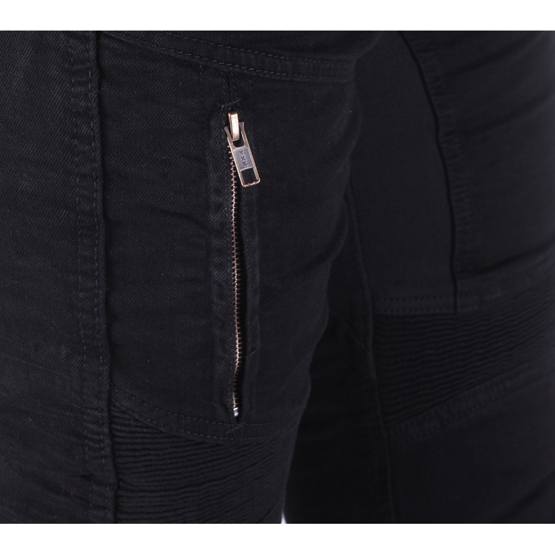 Street Racer Stretch II CE Motorradjeans Schwarz