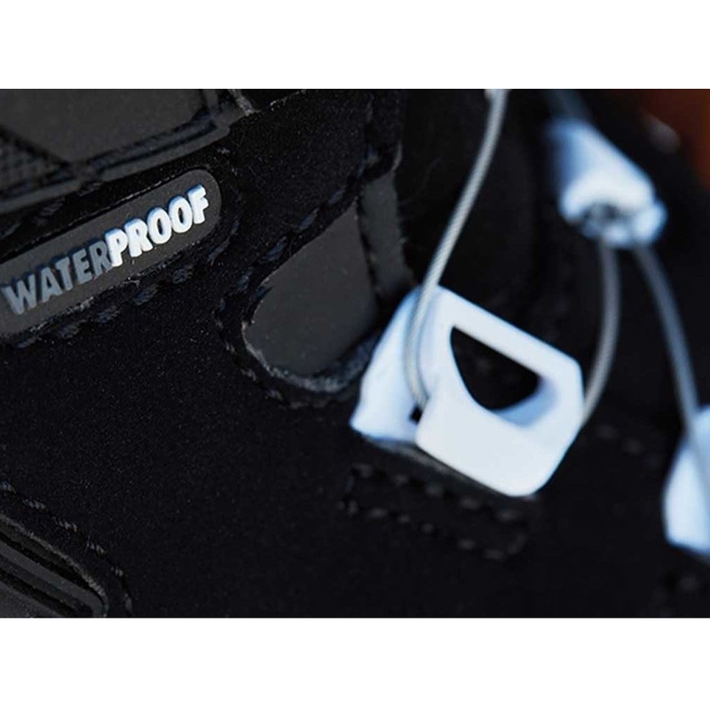 IXON Bull WP schwarz und weiß Motorradstiefel Ausverkauf