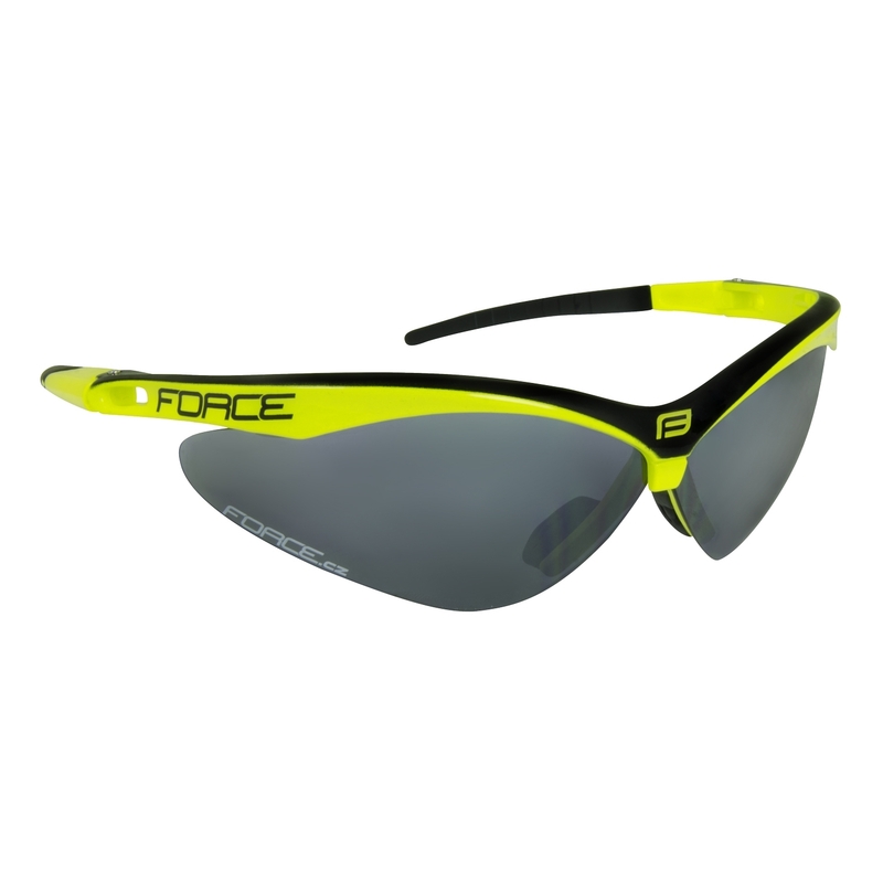 FORCE Air fluo Schutzbrille gelb-schwarz Ausverkauf
