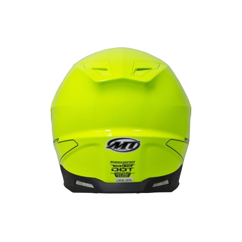 Endurohelm MT Synchrony Duosport SV fluo gelb - Klasse II