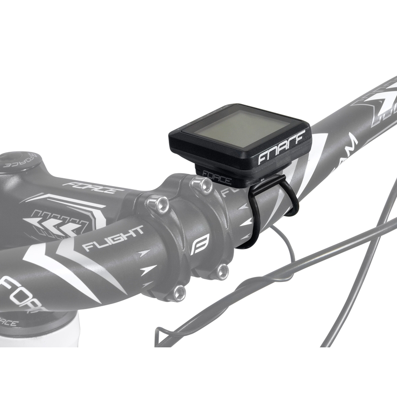 FORCE 10 Fahrradcomputer schwarz Ausverkauf