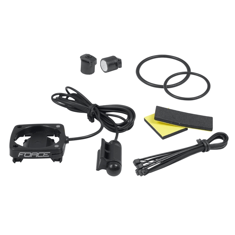 FORCE 10 Fahrradcomputer schwarz Ausverkauf