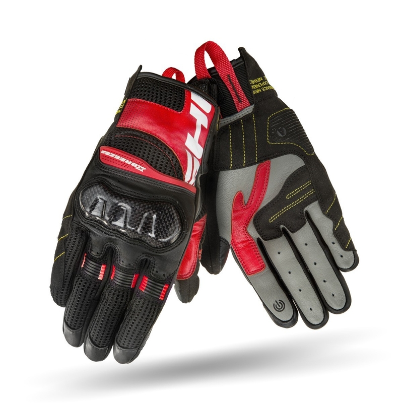 Motorradhandschuhe Shima X-Breeze 2 schwarz-rot