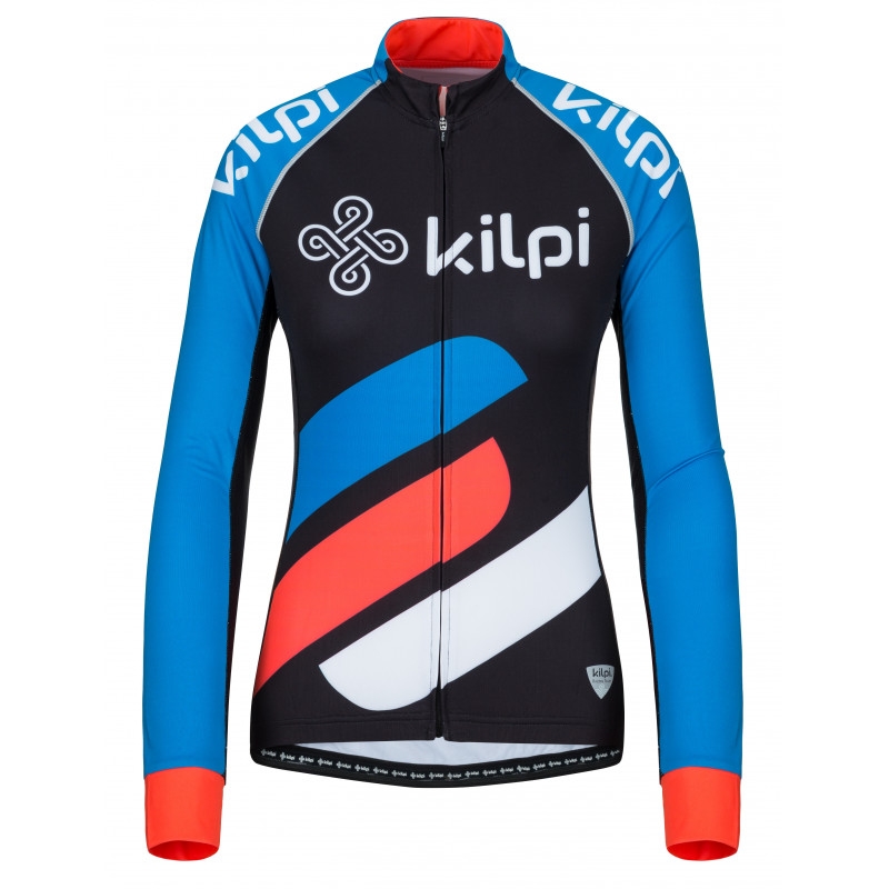 Kilpi Rapita Damen Trikot schwarz-rot-blau - langarm Ausverkauf