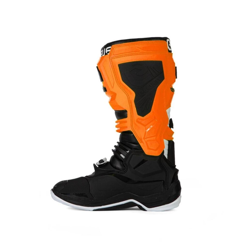 Eleveit X-Legend Schwarz-Orange-Weiß Motorradstiefel Ausverkauf