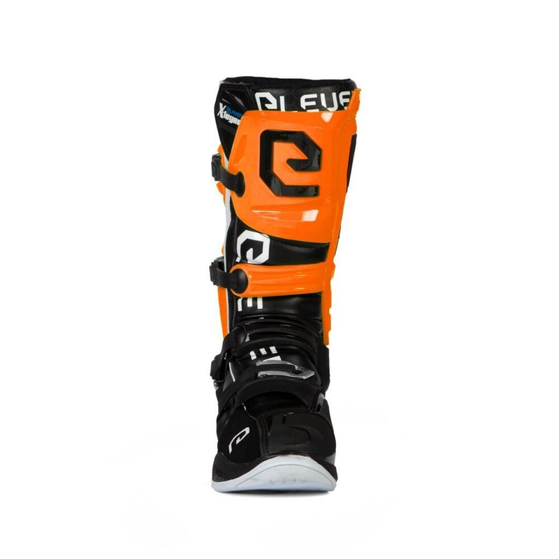 Eleveit X-Legend Schwarz-Orange-Weiß Motorradstiefel Ausverkauf