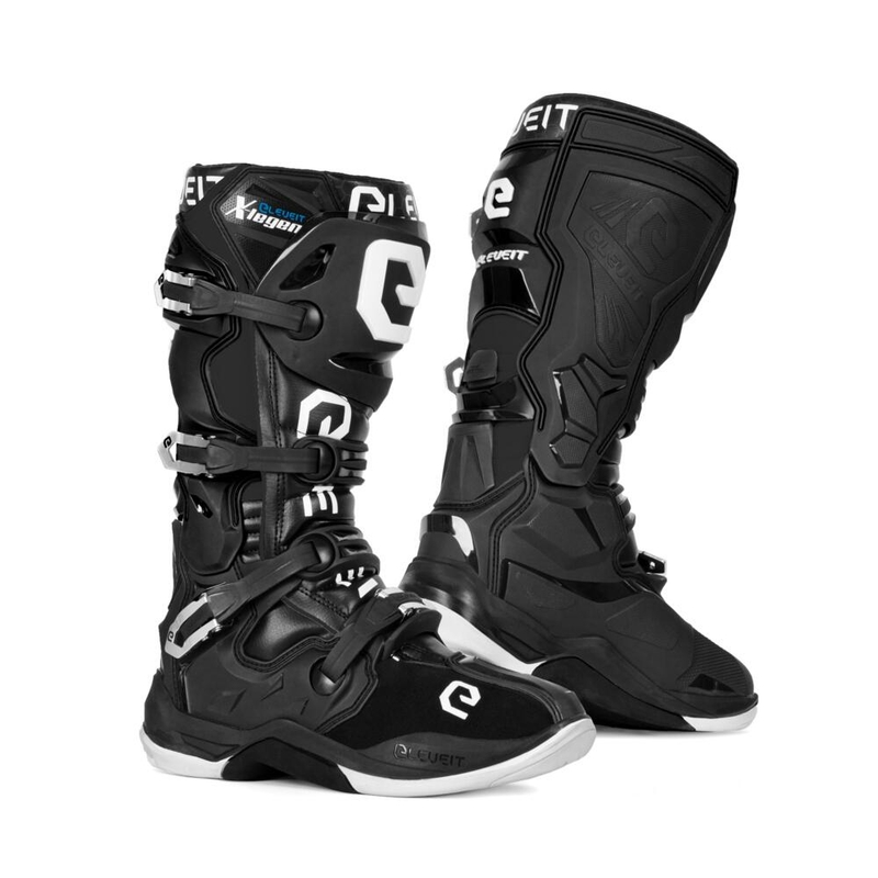 Eleveit X-Legend Motorradstiefel schwarz Ausverkauf