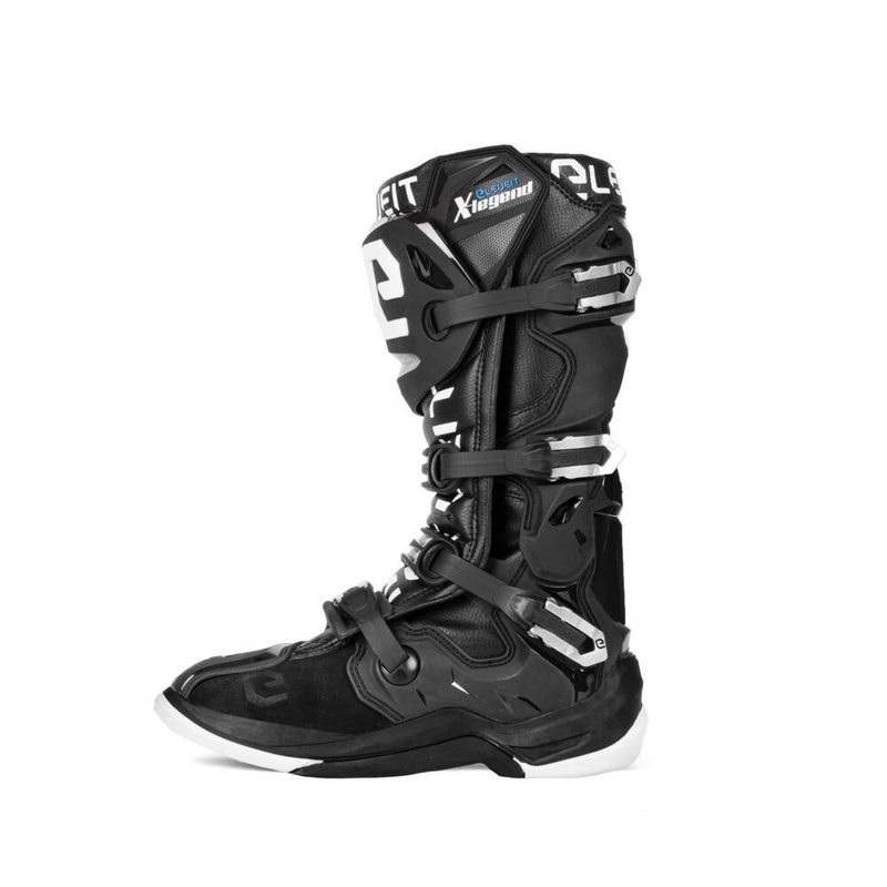 Eleveit X-Legend Motorradstiefel schwarz Ausverkauf