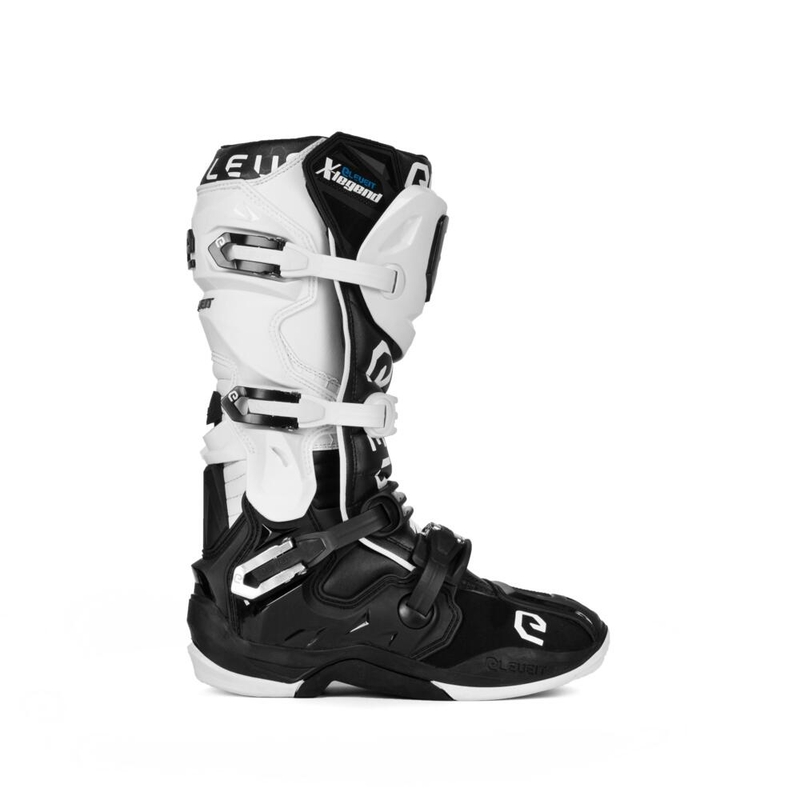 Eleveit X-Legend Motorradstiefel schwarz/weiß Ausverkauf
