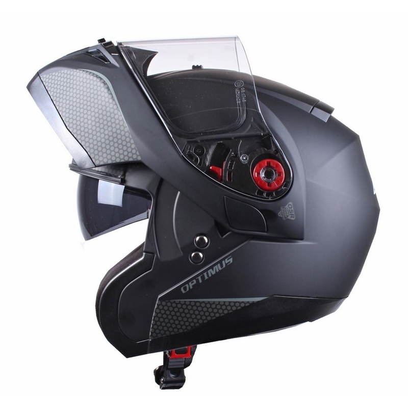 Axxis Optimus Black Matte Flip-up Motorradhelm Ausverkauf