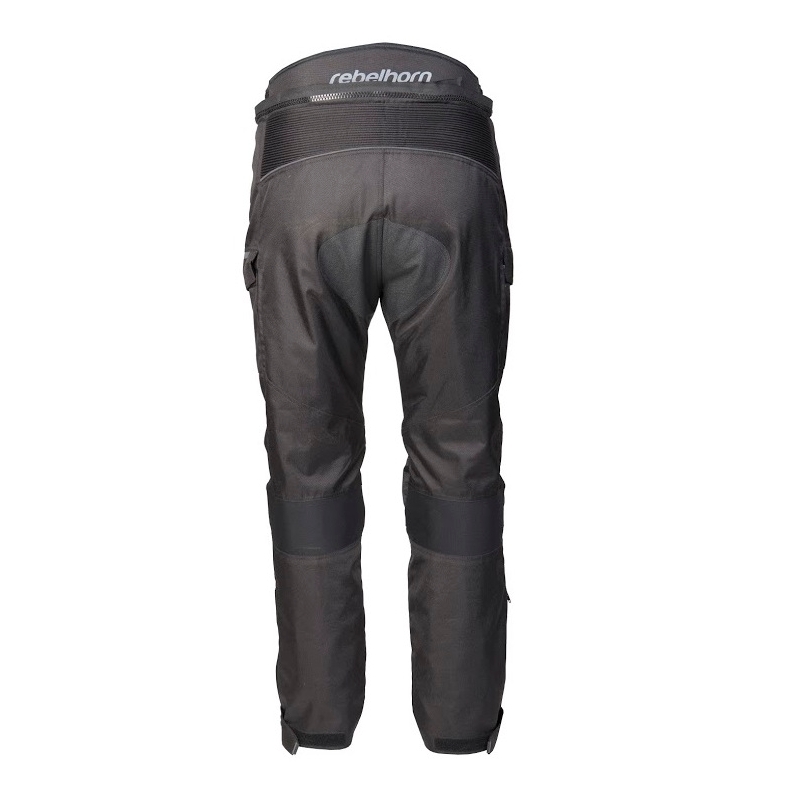 Rebelhorn Hardy Schwarz Motorradhosen Ausverkauf