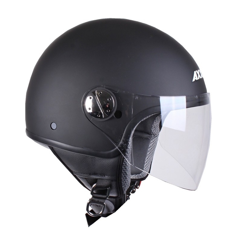Offener Motorradhelm Axxis Zyclo Schwarz Matt Ausverkauf