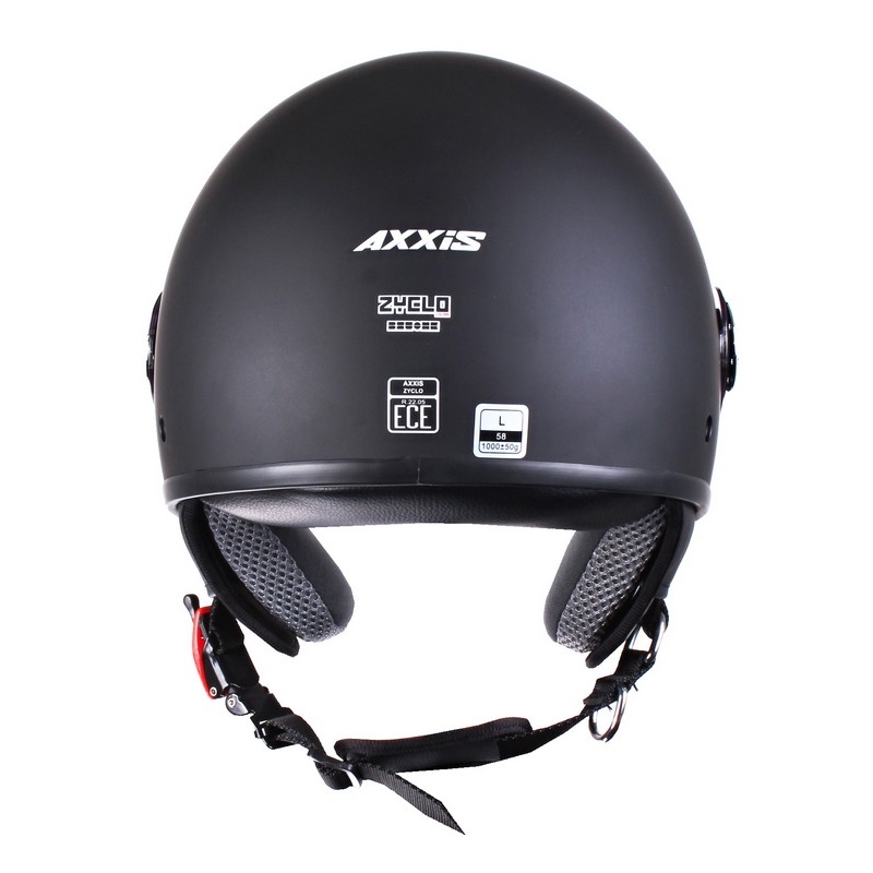 Offener Motorradhelm Axxis Zyclo Schwarz Matt Ausverkauf