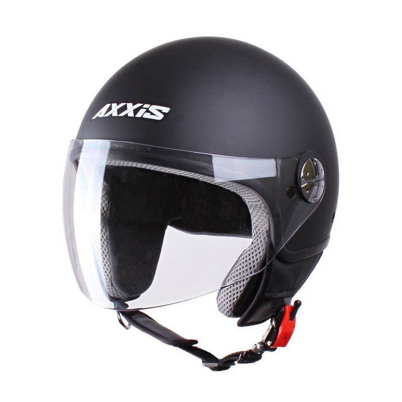 Offener Motorradhelm Axxis Zyclo Schwarz Matt Ausverkauf
