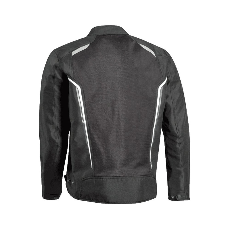 Motorradjacke IXON Cool Air C schwarz und weiß Ausverkauf