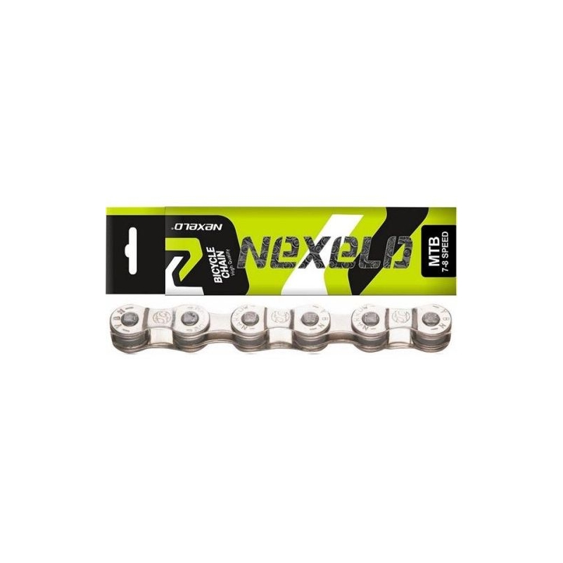 NEXELO 7-8 Gang Kette silber Ausverkauf