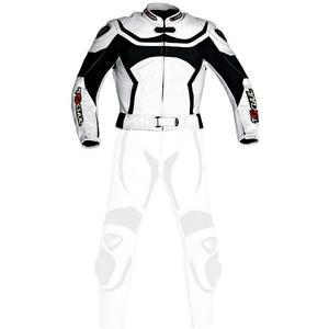 Herrenjacke Tschul 725 Furious weiß-schwarz Ausverkauf