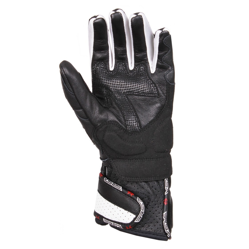 Damen Motorradhandschuhe RSA RX-1 schwarz und weiß - Qualität II