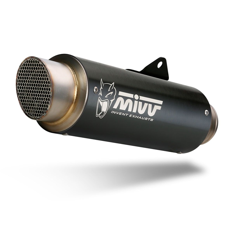 Abgasrohrverbinder MIVV GP PRO D.035.LXBP Schwarzer Stahl - II.