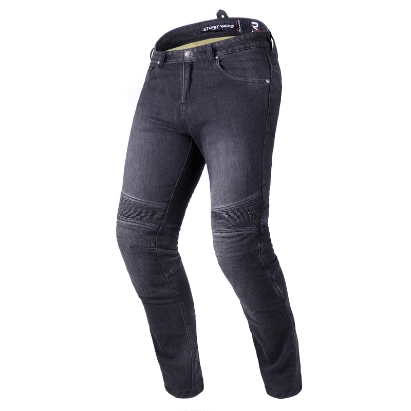 Motorradjeans Street Racer Spike II CE schwarz - Qualität II