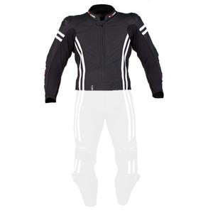Herren Jacke Tschul 555 schwarz und weiß Ausverkauf