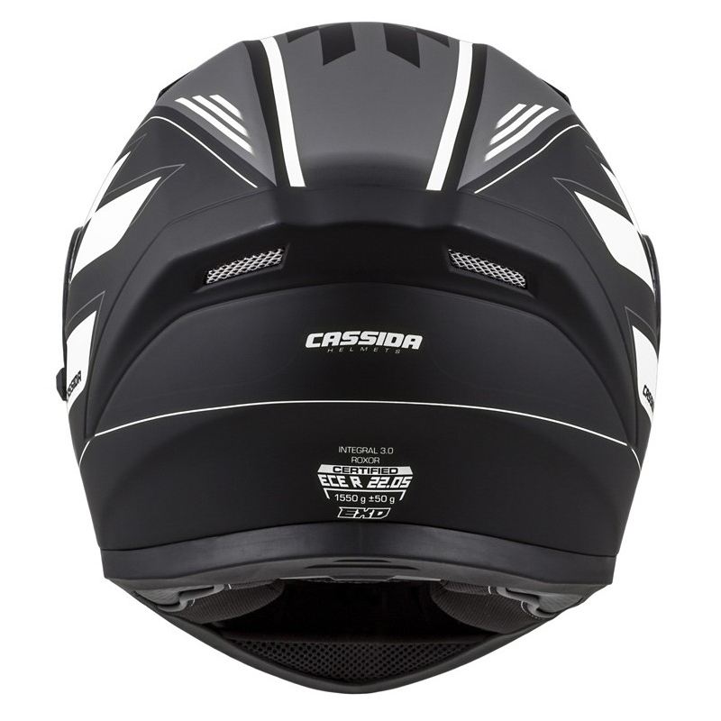 Integralhelm Cassida Integral 3.0 RoxoR schwarz-weiß-grau - II.
