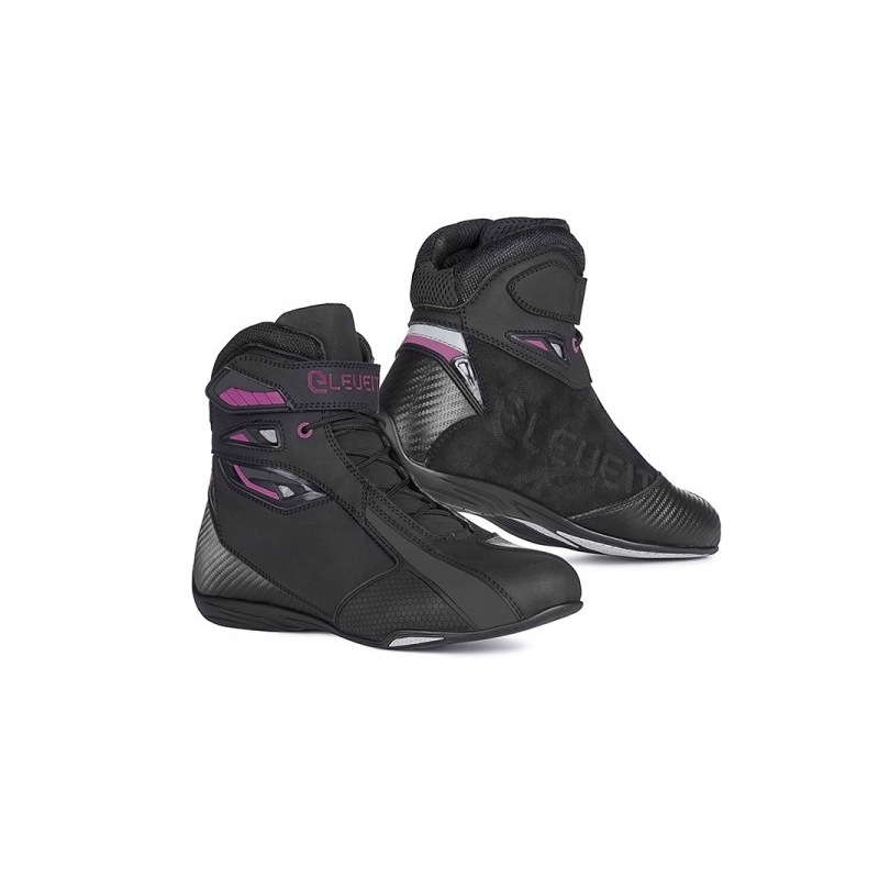 Damen Eleveit T SPORT WP schwarz und lila Motorradstiefel - Klasse II
