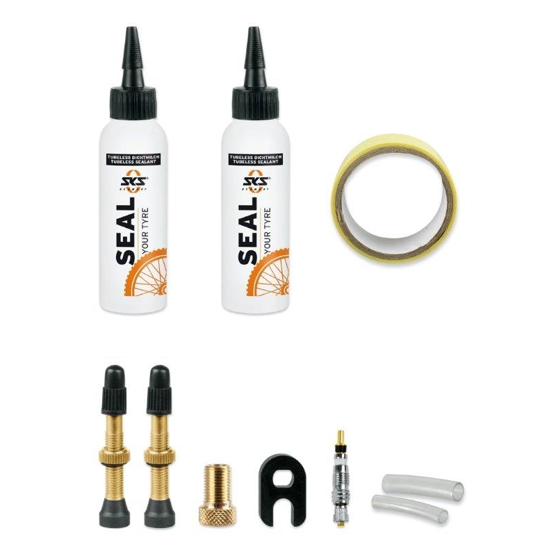 Tubeless-Kit - Satz für Tubeless-System Ausverkauf