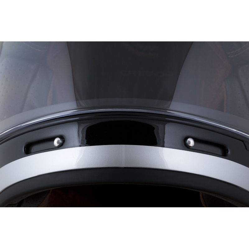 Cassida Fibre OPG schwarz-gold-silber integral Motorradhelm Ausverkauf