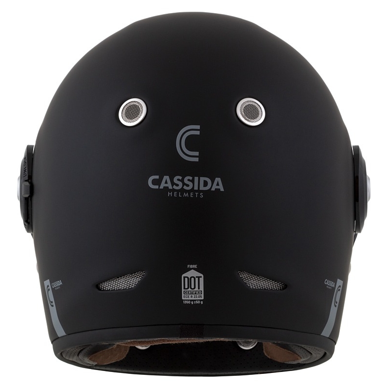 Cassida Fibre Integral Motorradhelm schwarz matt Ausverkauf