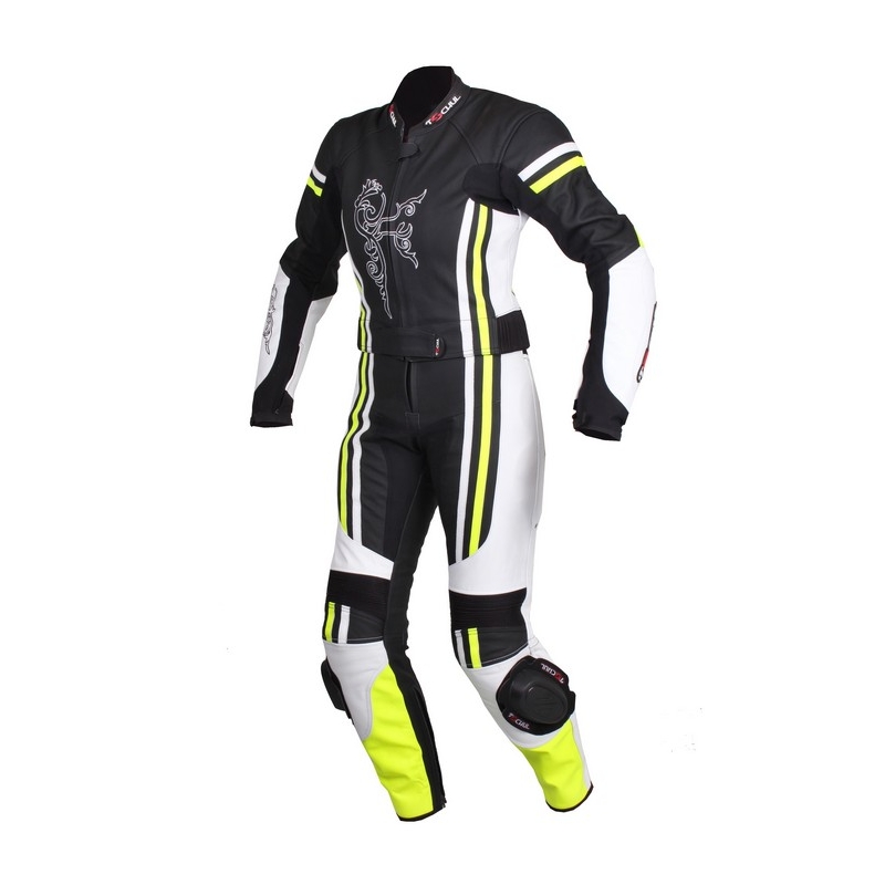 Dámská kombinéza Tschul 554 černo-bílo-fluo žlutá výprodej