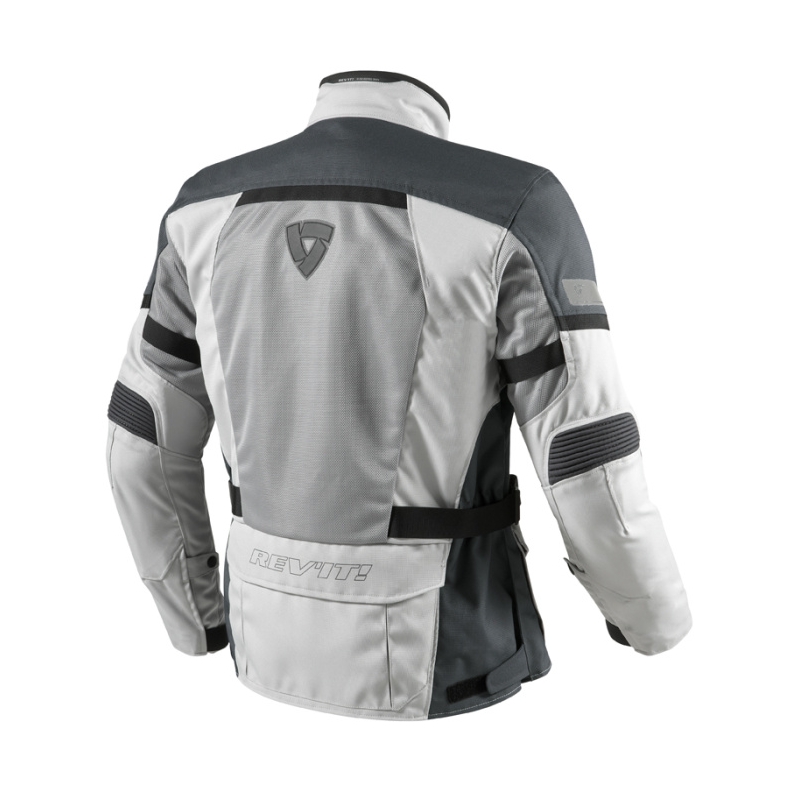Revit Levante Motorradjacke silber-anthrazit Ausverkauf